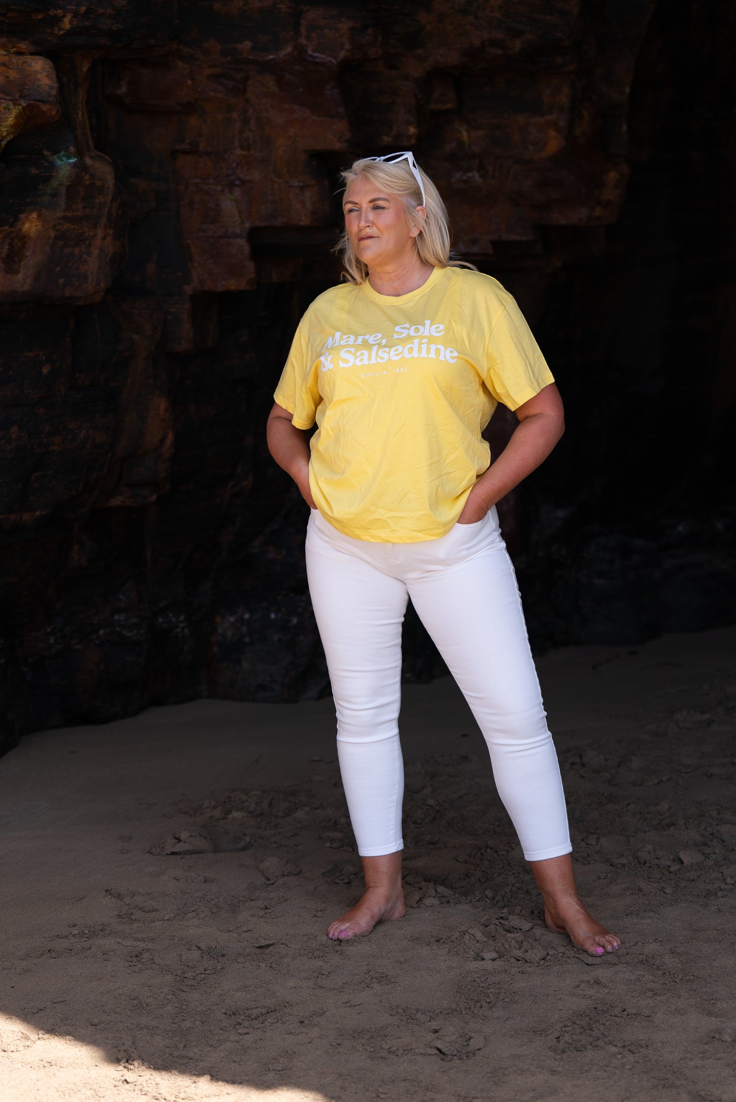 Caza White Jeans