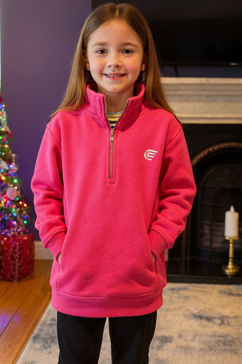 Caza Kids Pink Jumper
