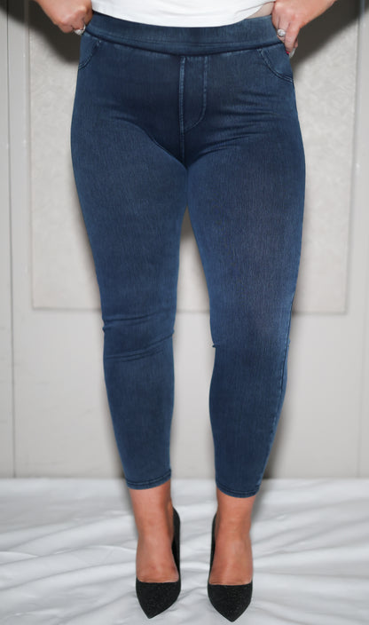 Caza Denim Leggings