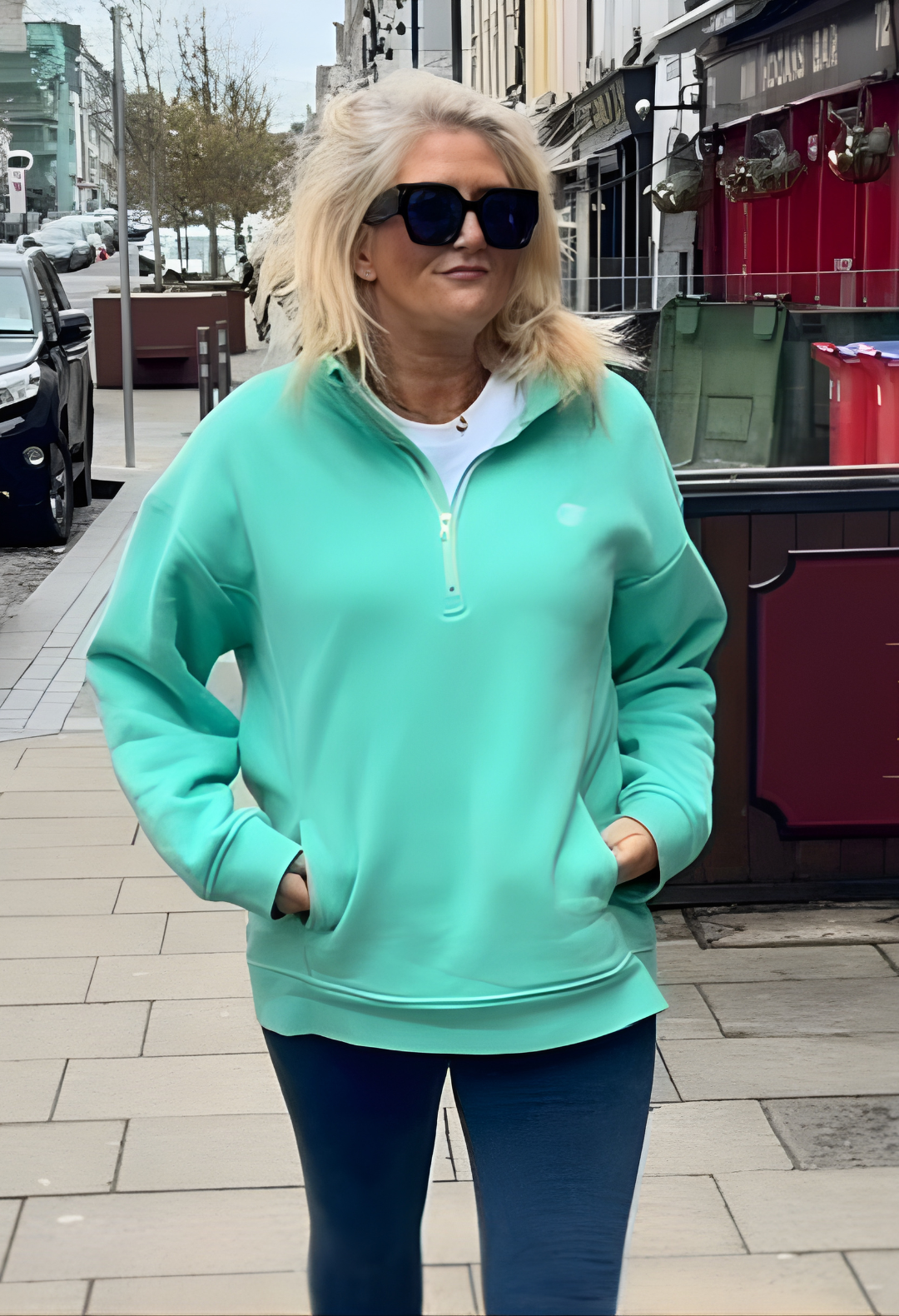 Caza Cosy Half-Zip Oversized