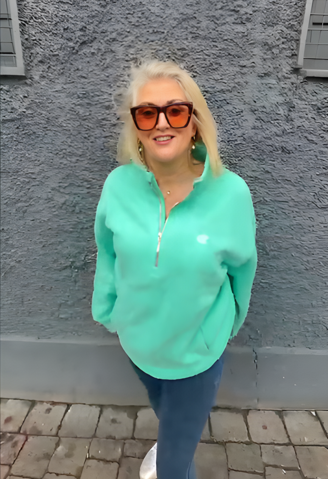 Caza Cosy Half-Zip Oversized