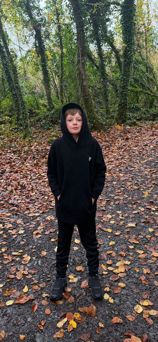 Caza Kids Black Hoodie