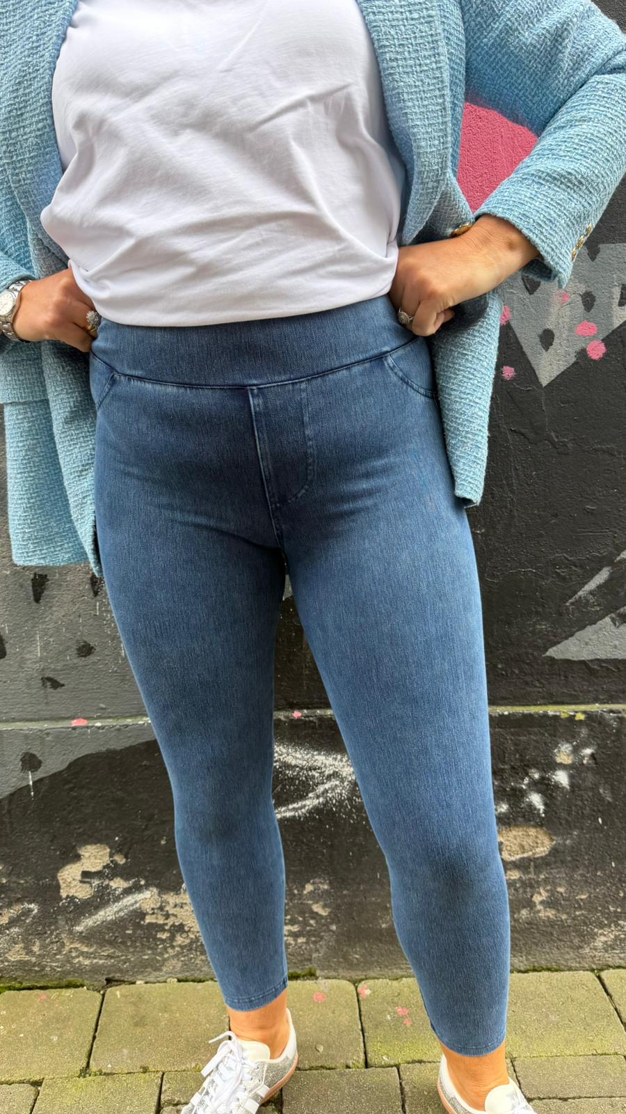 Caza Signature Jeggings Dark Blue
